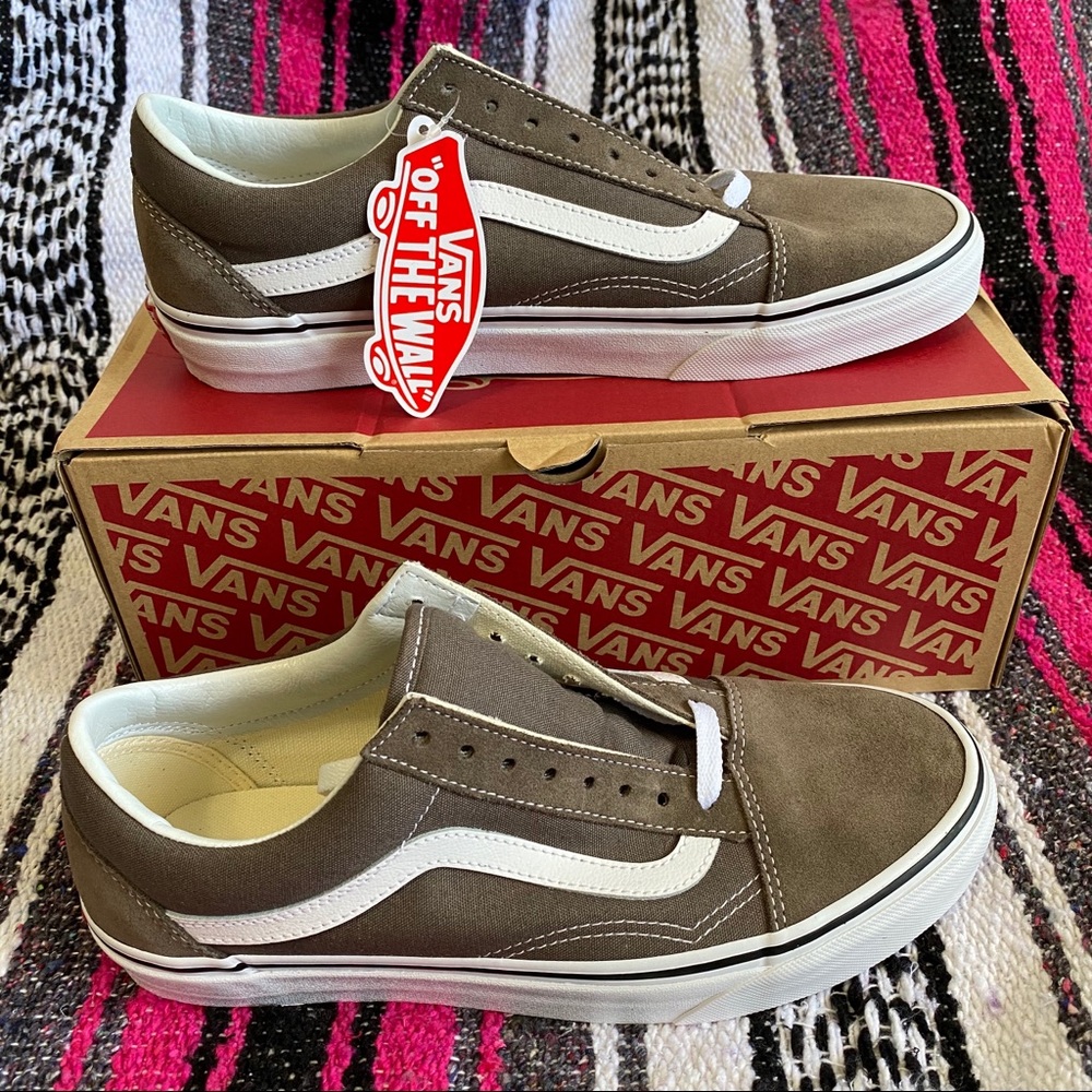 Vans OLD SKOOL Falcon/White Men's Skate Shoes